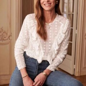 Sezane Madeleine Blouse FR36